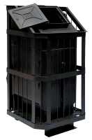 Банная печь с закрытой каменкой в Бобруйске