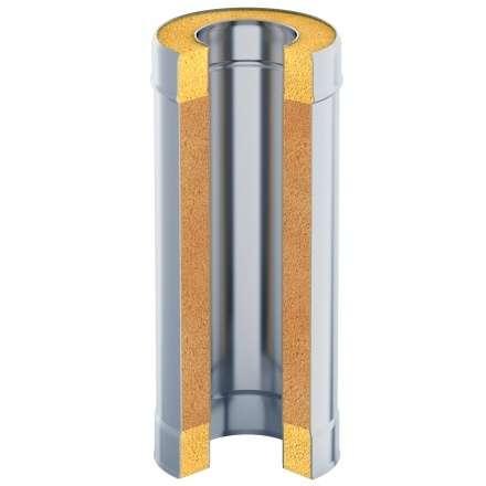 Труба-термо 0,5 м GS AISI 430-430-0,8-0,5 мм в Бобруйске