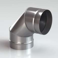 Колено (Отвод) 90 из нерж. ст. 304-0,5 мм купить в Бобруйске