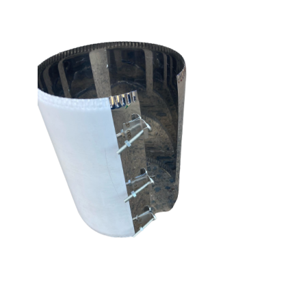 Хомут стяжной усиленный, нерж. ст. 430 в Бобруйске