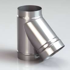 Тройник 45 из нерж. ст. 430-0,8 мм купить в Бобруйске