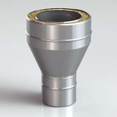 Сэндвич-наконечник конический AISI 304/430, изол. 50 мм купить в Бобруйске