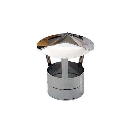 Зонт дымохода из нерж. ст. 430-0,5 мм купить в Бобруйске