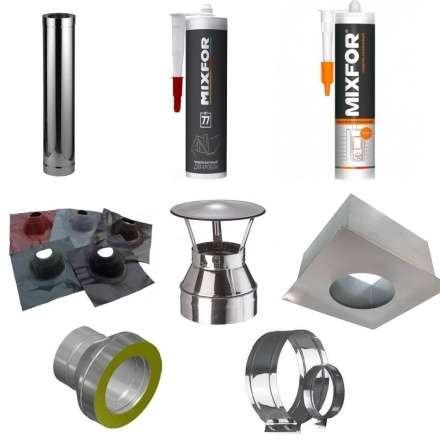 Комплект для печей диаметр 200 мм купить в Бобруйске