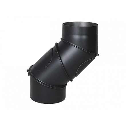 Колено поворотное Darco 4 секции 2 мм черное купить в Бобруйске