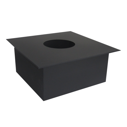 Потолочно-проходной узел (ППУ) КПД ЧЕРНЫЙ под сэндвич купить в Бобруйске