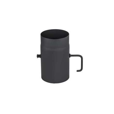 Труба с шибером 250 мм КПД ЧЕРНЫЙ в Бобруйске