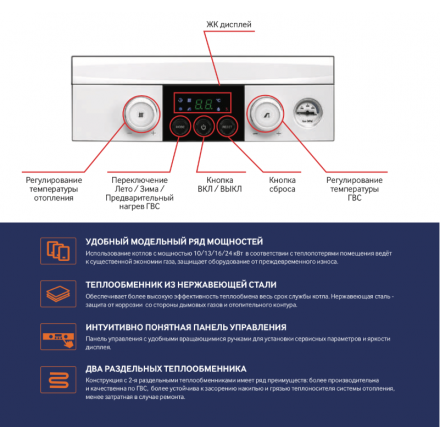 Газовый котел Navien Heatlux NGB210-24K в Бобруйске