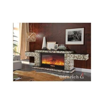 Электрокамин Glenrich Fobos Brass в Бобруйске