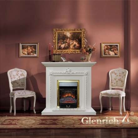 Электрокамин Glenrich Majestic Brass в Бобруйске