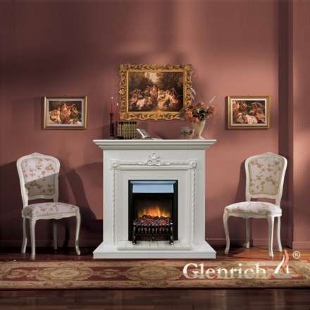 Электрокамин Glenrich Fobos Black в Бобруйске