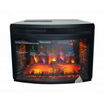 Электрокамин Royal Flame Panoramic 25 LED FX Black в Бобруйске