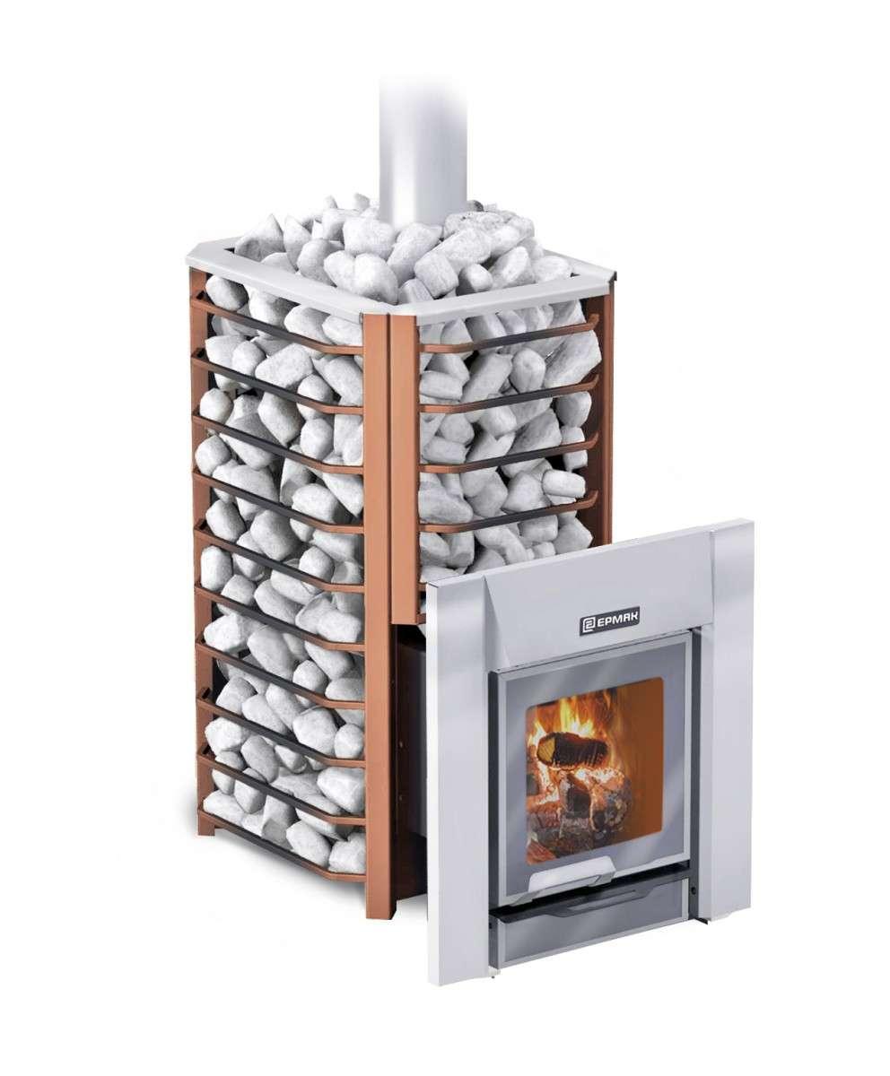 Печь банная Eрмак 16 Сетка-Премиум (чугун) фото в Бобруйске