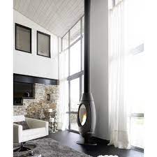 Печь-камин Invicta OVE стальная в интерьере Амазонка бай фото в Бобруйске