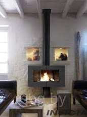 Печь-камин Invicta Antaya в интерьере чугунная Амазонка бай фото в Бобруйске