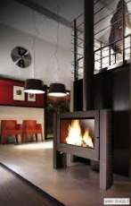 Печь-камин Invicta Antaya в интерьере чугунная Амазонка бай фото в Бобруйске