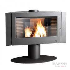 Печь-камин Invicta Antaya в интерьере чугунная Амазонка бай фото в Бобруйске