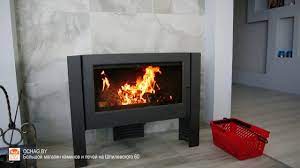 Купить Печь-камин Invicta Itaya в интерьере чугунная в Бобруйске в Бобруйске