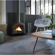 Купить Печь-камин Invicta Stimo в интерьере чугунная в Бобруйске в Бобруйске