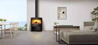 Купить Печь-камин Invicta Calcias в интерьере чугунная в Бобруйске в Бобруйске