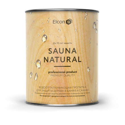 Пропитка для бани и сауны Elcon (Элкон) Sauna Natural 2 л в Бобруйске