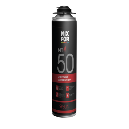 Огнестойкая монтажная пена Fire Resistant MT50 в Бобруйске