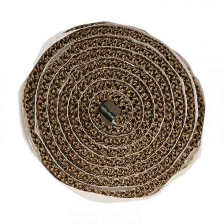 Шнур термостойкий (2 м/п) 4 мм базальтовый самоклеящийся купить в Бобруйске