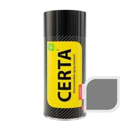 Термостойкая краска аэрозоль CERTA серебро 520 мл в Бобруйске