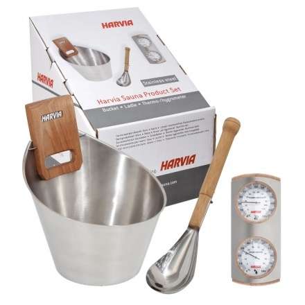 Набор HARVIA SA006 (шайка+черпак+термогигрометр) в Бобруйске