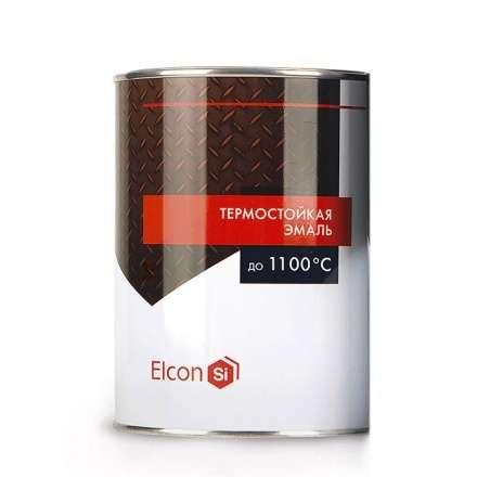 Эмаль ELCON термостойкая (черная) 1л. в Бобруйске