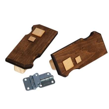 Дверь для бани глухая искусственно состарена 1900х700мм в Бобруйске