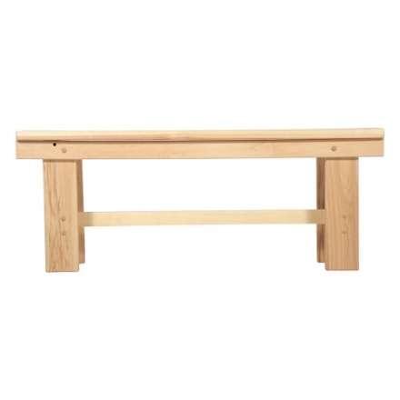 Лавочка разборная 100х33х43 см для бани и сауны (липа) 03600 в Бобруйске