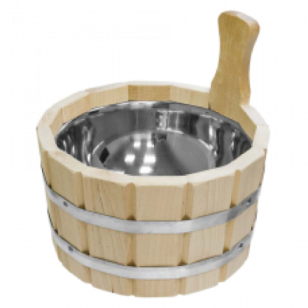 Ушат шайка 3л с нержавеющей вставкой (ЛТ-10) купить в Бобруйске