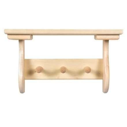 Полка с вешалкой 3 рожка 32413 в Бобруйске