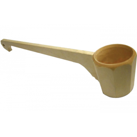 Ковш-черпак 0.25л гранёный с горизонтальной ручкой 30041 купить в Бобруйске