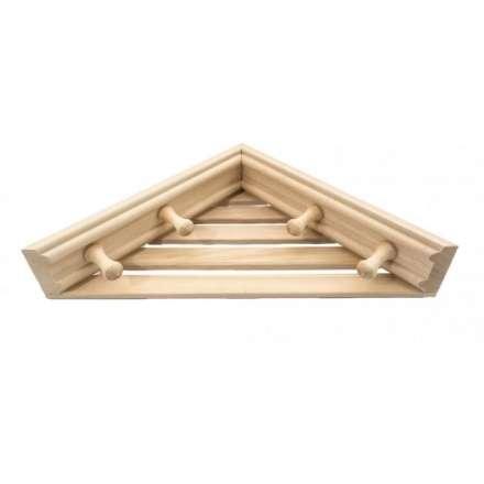 Полка угловая с вешалкой 4 рожка М-46 купить в Бобруйске