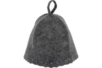 Шапка для бани и сауны Классика серая купить в Бобруйске