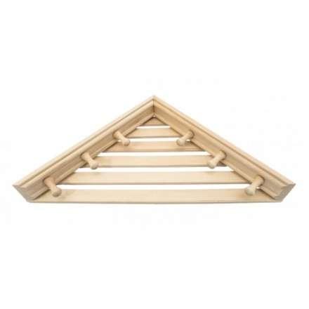 Полка угловая с вешалкой 6 рожков М-47 купить в Бобруйске