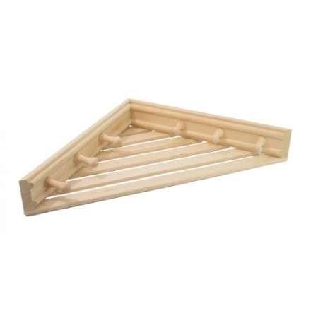 Полка угловая с вешалкой 6 рожков М-47 в Бобруйске