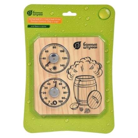 Термогигрометр Пар и жар для бани и сауны 18045 в Бобруйске