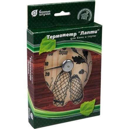 Термометр Лапти для бани и сауны 18040 в Бобруйске