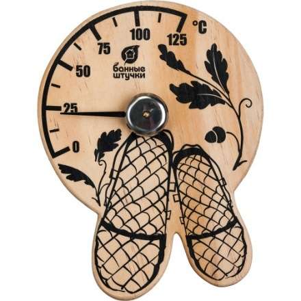 Термометр Лапти для бани и сауны 18040 в Бобруйске