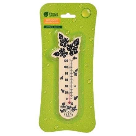 Термометр Банный веник для бани и сауны 18050 в Бобруйске