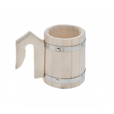 Кружка бондарная 1л 03719 купить в Бобруйске