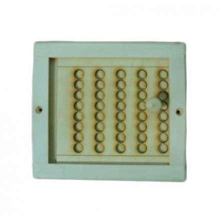 Вентиляционная решетка малая с задвижкой (РВ3-М) купить в Бобруйске