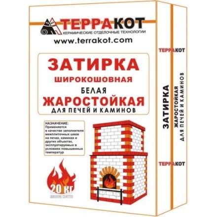 Затирка жаростойкая 20кг купить в Бобруйске