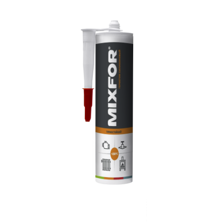 Герметик термостойкий силиконовый MIXFOR HiTemp МТ-79 в Бобруйске