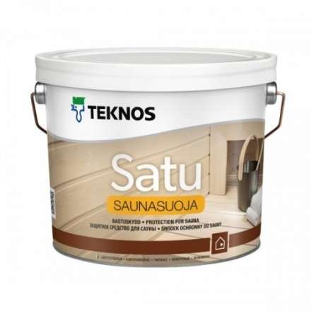Пропитка для бани TEKNOS SATU SAUNASUOJA 2,7 л в Бобруйске