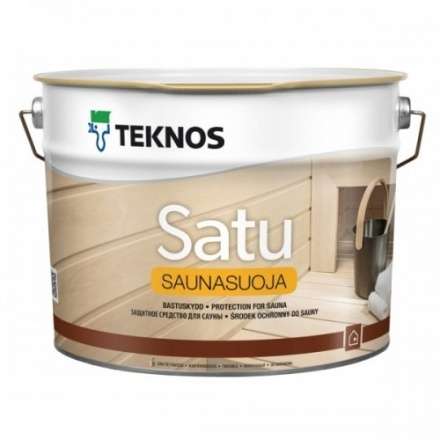 Пропитка для бани TEKNOS SATU SAUNASUOJA 9 л в Бобруйске