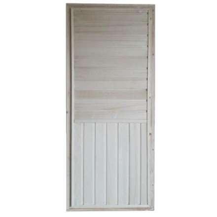 Дверь для бани глухая 1900x700 мм Осина в Бобруйске